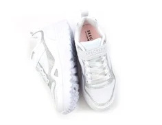 Skechers white/silver sneaker